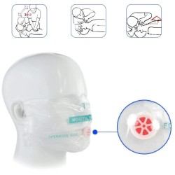 CPR Face Shield Beatmungs-Masken